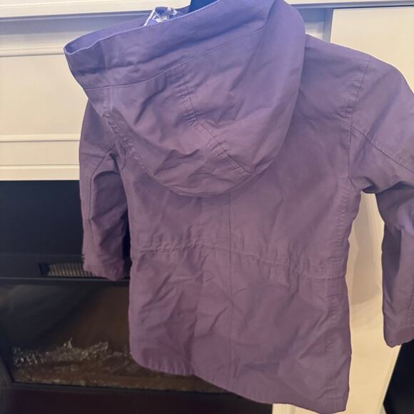 Hatley Girls Soft Shell Rain Jacket - Elephants 5T - Picture 4 of 9